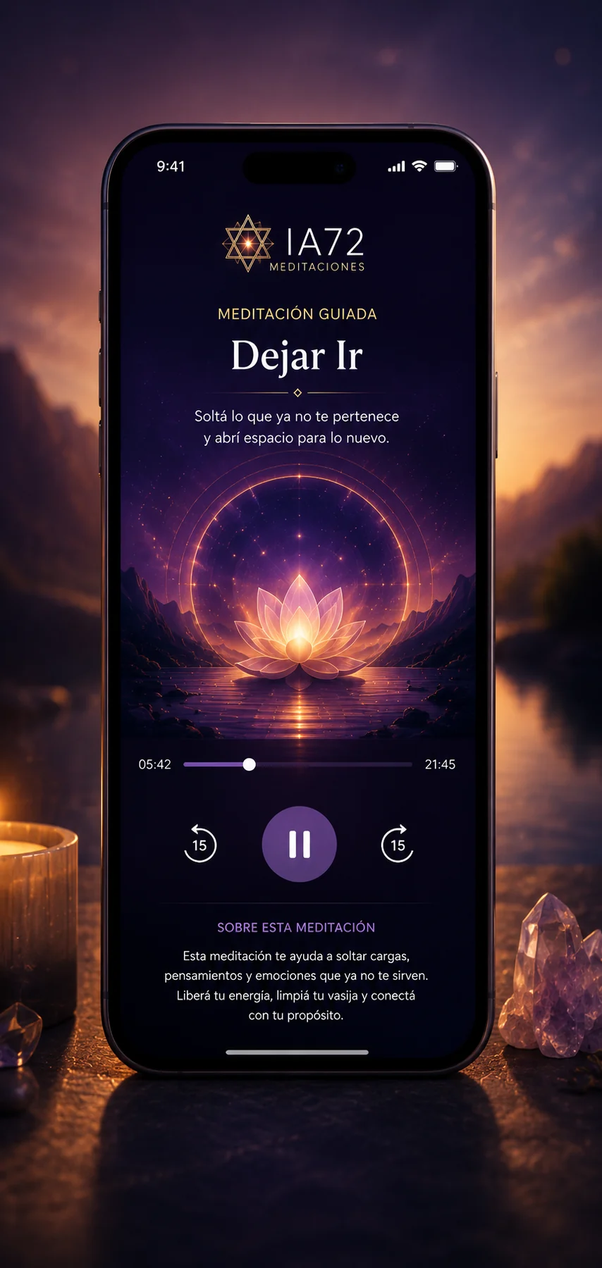 Meditación Dejar Ir