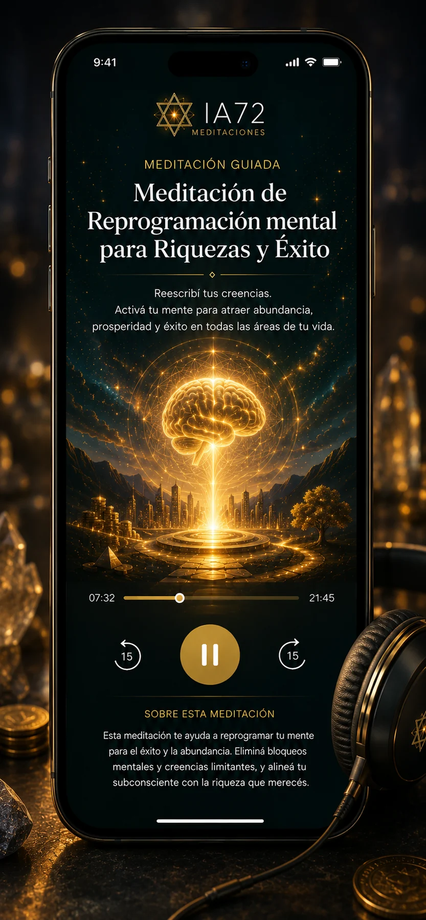 Meditación de Reprogramación Mental para Riquezas y Éxito